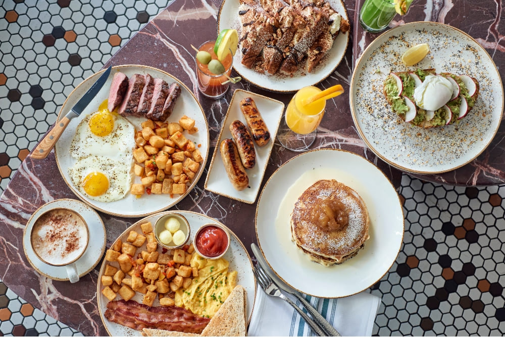 Sunday Brunch event at The Dime